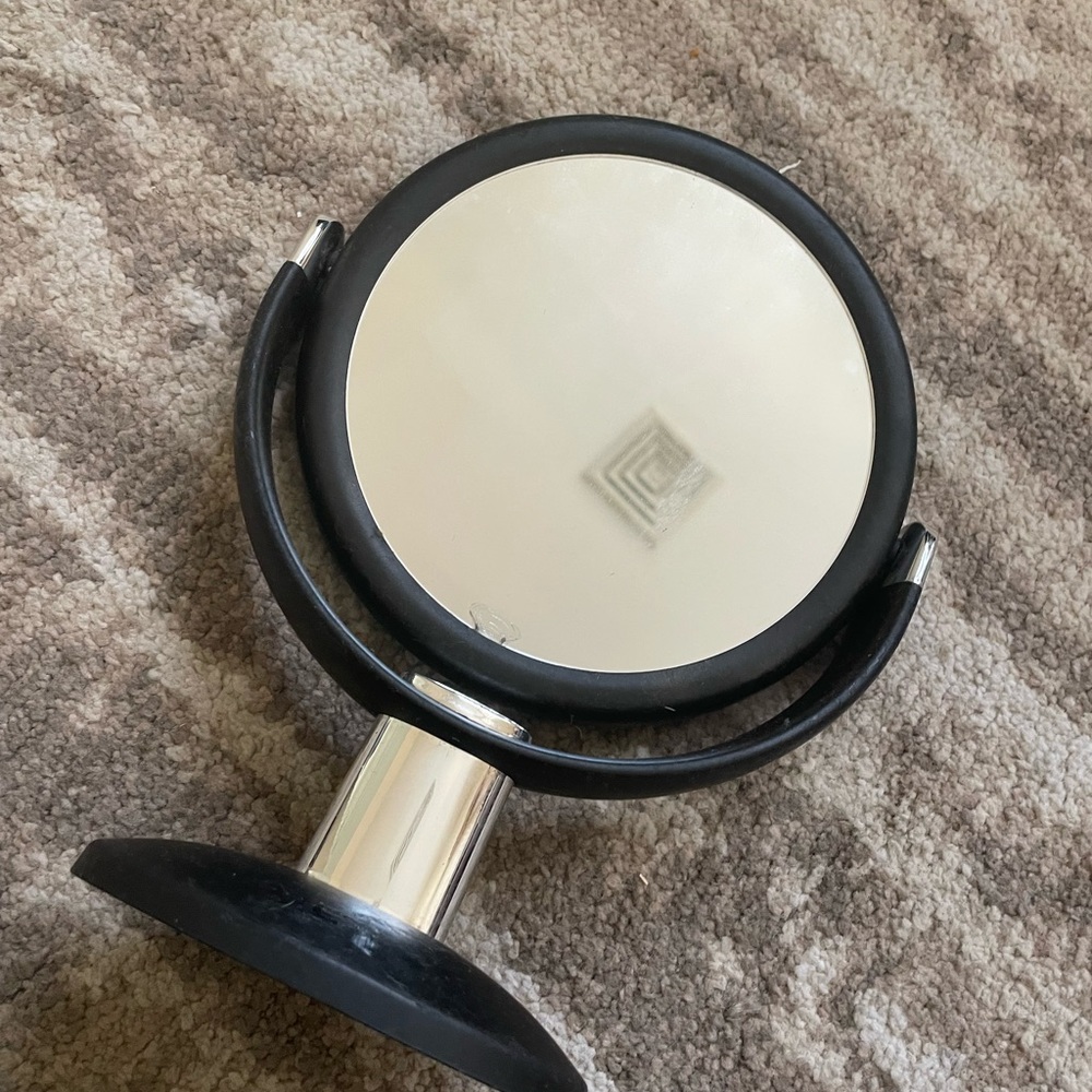 Black Miniature Mirror